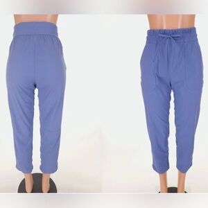 Lululemon Beyond the Studio Crop Water Drop Blue High Waisted Women's 6